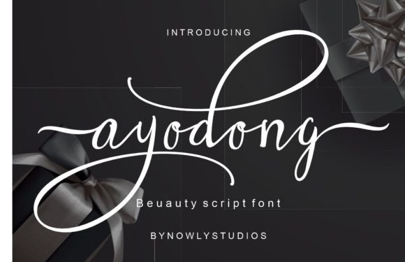 Ayodong: The Handwritten Typeface for Elegant Web Design