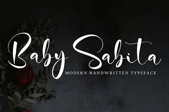 Baby Sabita: The Elegant Script Typeface for Modern Web Design