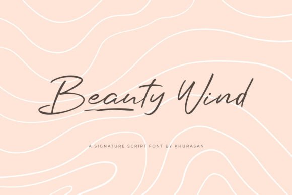 Beauty Wind: The Elegant Script Font for Modern Campaigns