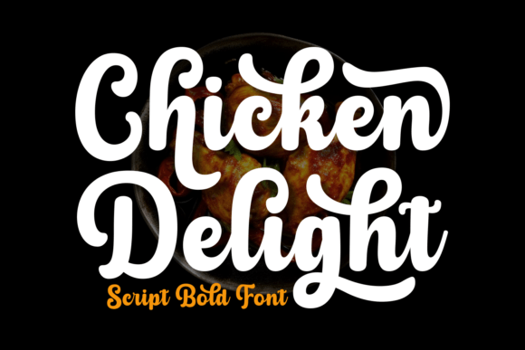 Chicken Delight: A Handwritten Typeface for Charming Brand Identities