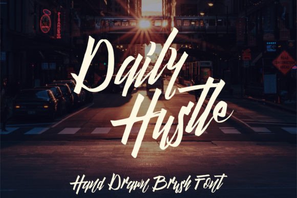 Daily Hustle: The Script Font That Powers Scroll-Stopping Campaigns