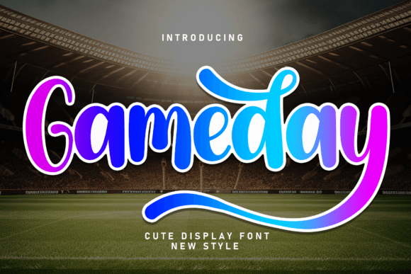 Gameday: The Perfect Handwritten Font for Crafters and Sellers