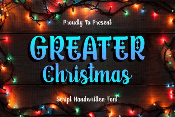 Greater: The Premium Christmas Font for Polished Brand Identity