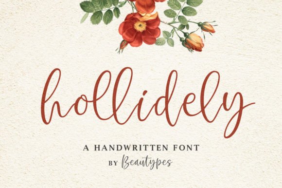 Hollidely: The Romantic Typeface That Elevates Campaign Visuals