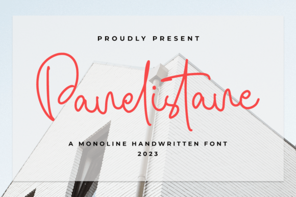 Panelistane: A Premium Handwritten Typeface for Modern Campaigns