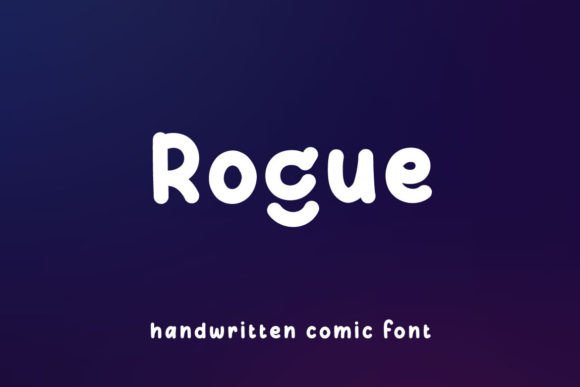 Rogue Font: A Whimsical Typeface for Handmade Brands