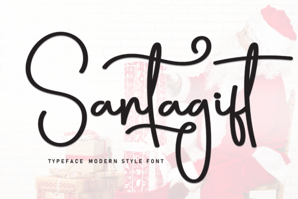 Santagift: The Perfect Handwritten Typeface for Your Next Creative Project