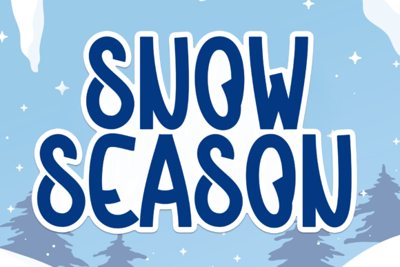 Snow Season: The Perfect Handwritten Typeface for Small Business Branding
