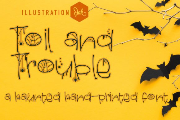 Toil and Trouble: A Magical Handwritten Font for Modern Web Design