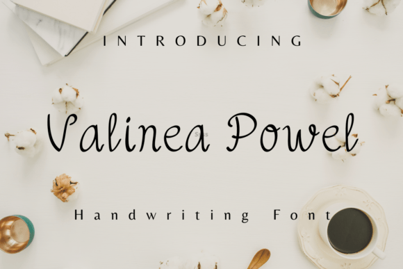 Valinea Powel: A Hand-Drawn Typeface for Editorial Design