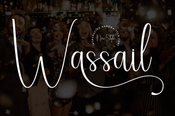 Wassail: A Handwritten Script Font for Warm Editorial Design