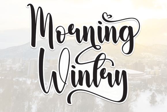 Why Morning Wintry Is the Perfect Handwritten Typeface for Creative Branding